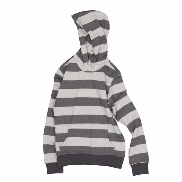 grey stripe hoodie