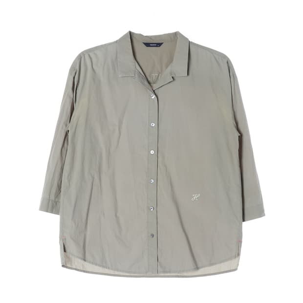 HAZZYS 헤지스 자수 셔츠 (S)