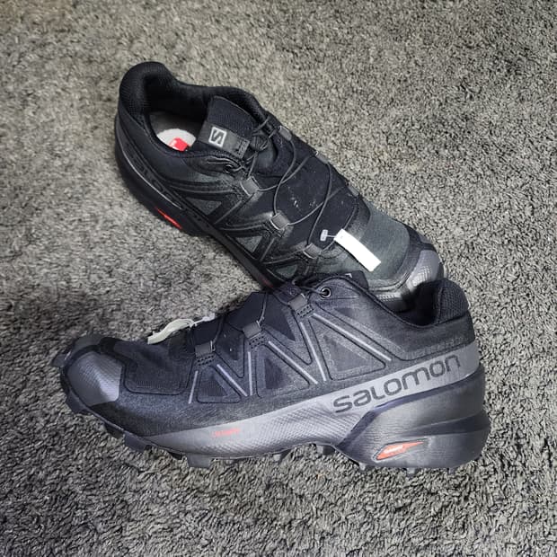 살로몬 스피드크로스6 고어텍스 블랙 팬텀 
260