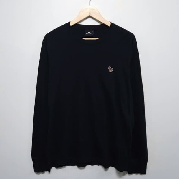 100~105 Paul Smith 폴스미스 시그니처 지브라 로고 긴팔 티