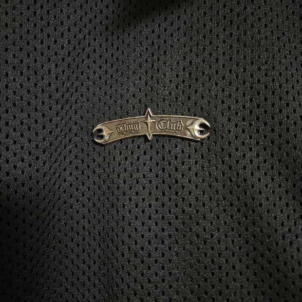 Thug Club 메쉬 블랙 집업