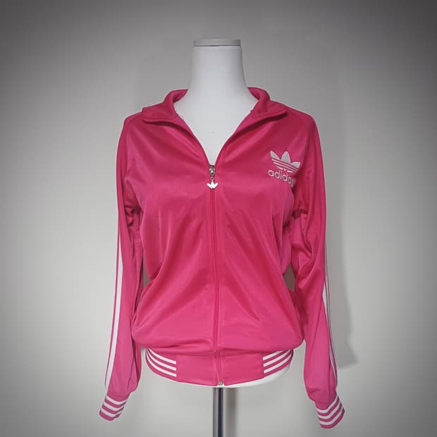 아디다스 진핑크 파이어버드 져지 y2k 펑크 갸루