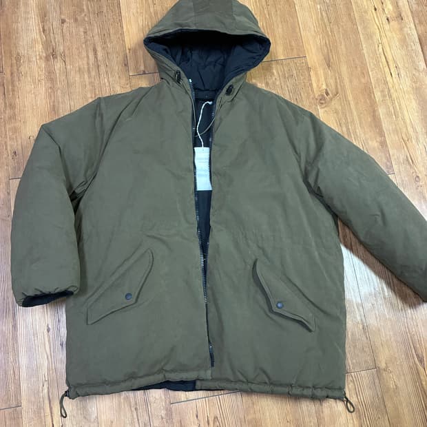 OUR LEGACY 아워레가시 올리브 왁스 리버시블 패딩 48사이즈