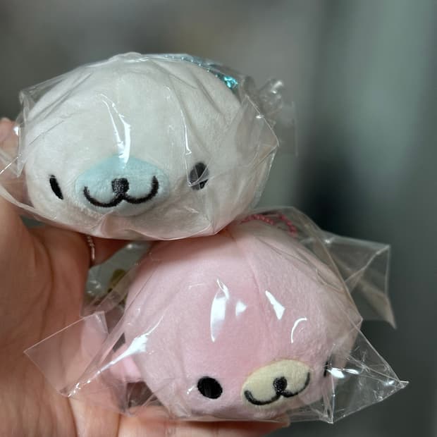 산엑스 언제나 함께 마메고마 마스코트 인형 키링 새상품