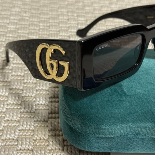 (OS) Gucci 구찌 랙탱귤러 스퀘어 GG템플 선글라스
