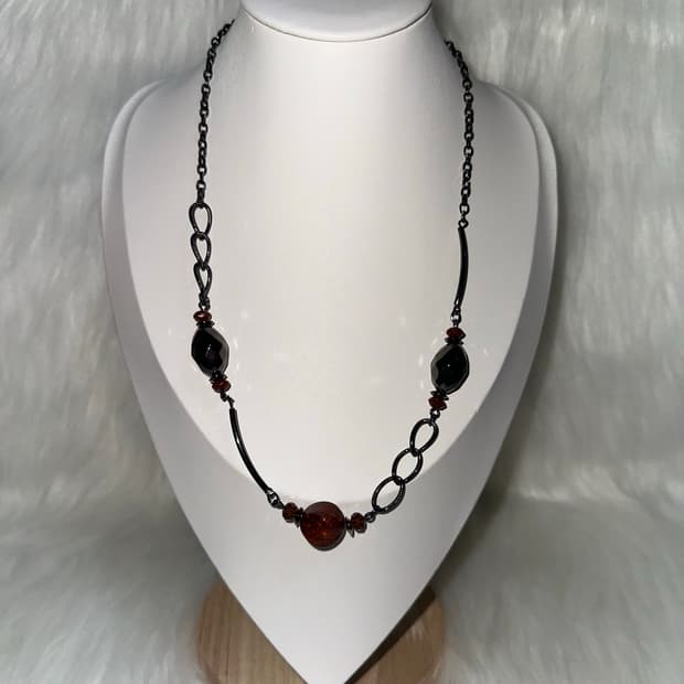 오리엔탈 레이어드 빈티지 목걸이