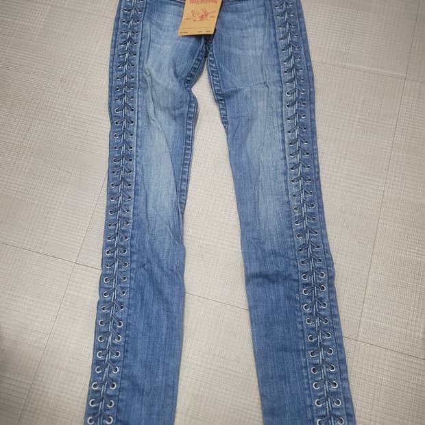 트루릴리젼 스키니 새제품