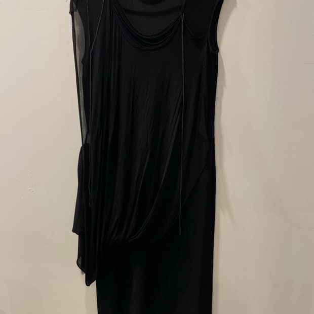 Maison margiela raw edge 디테일 원피스