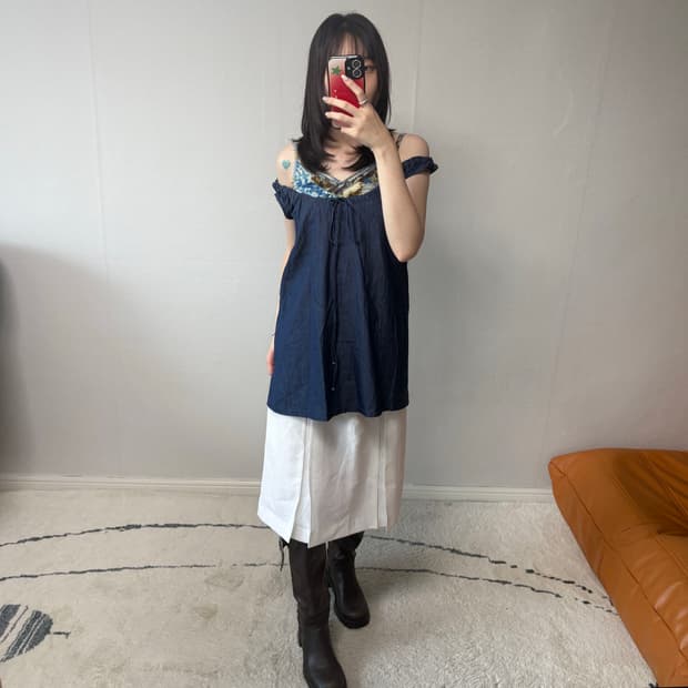 Midnight Ruffle Mini Dress