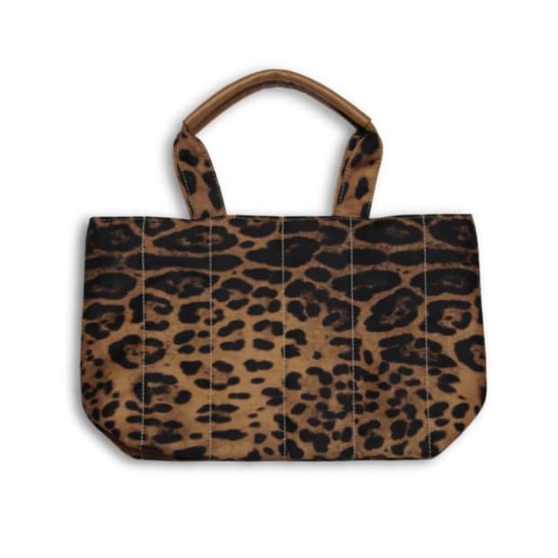Orange Leopard Tote bag