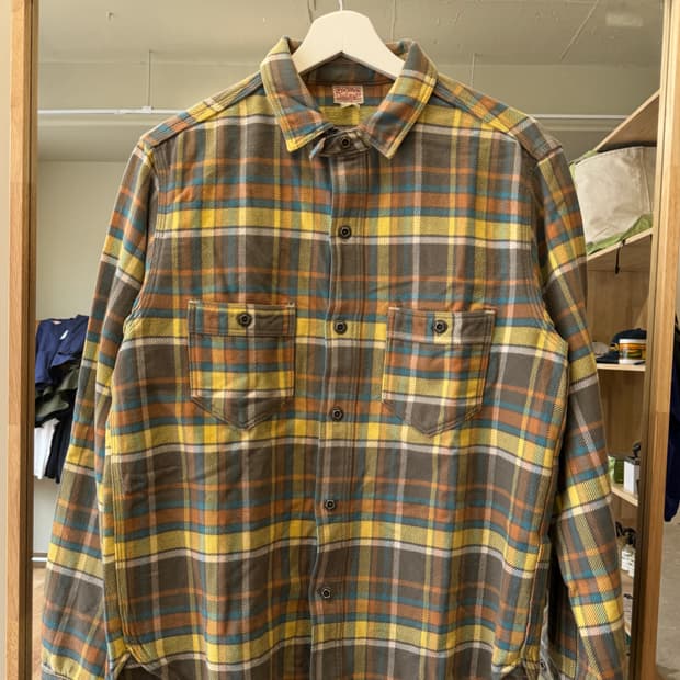 프리휠러스 플란넬 셔츠