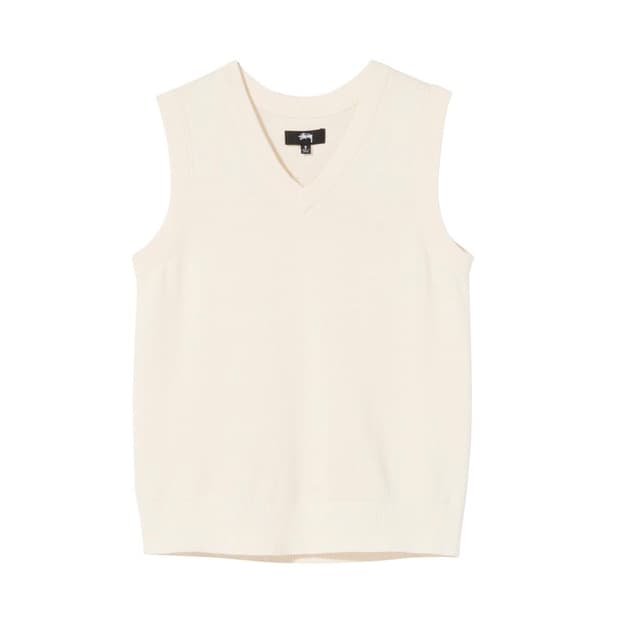 L 스투시 berenice vest 니트 조끼 베스트