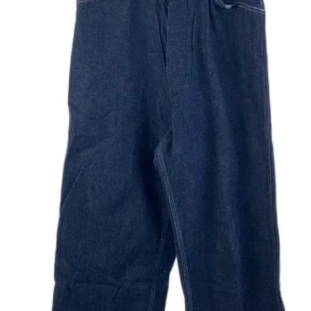 아프레쎄 밀리터리 데님 신치백 팬츠 