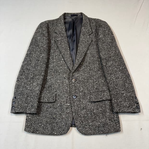 L) 폴 스미스 런던 x McNutt 도네갈 헤링본 트위드 자켓