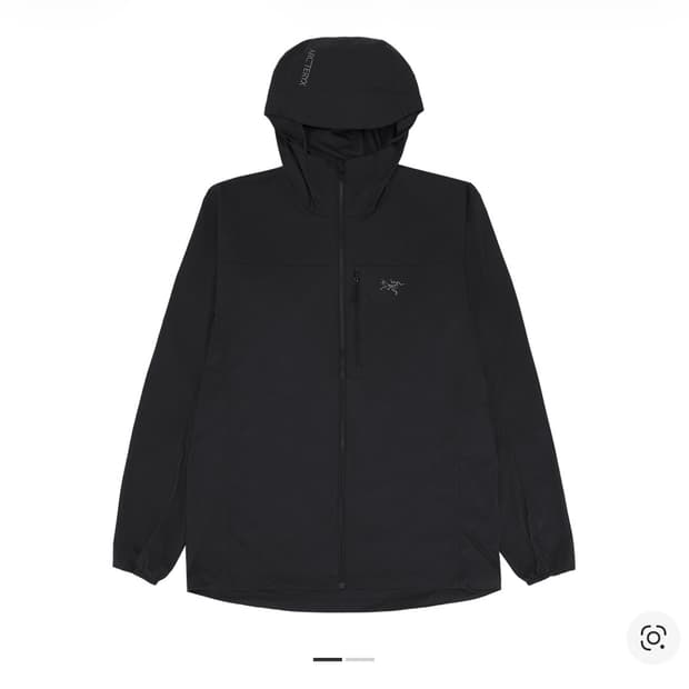 아크테릭스 스쿼미시 블랙 xs