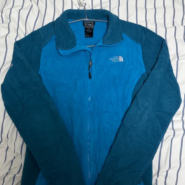 노스페이스 배색후리스