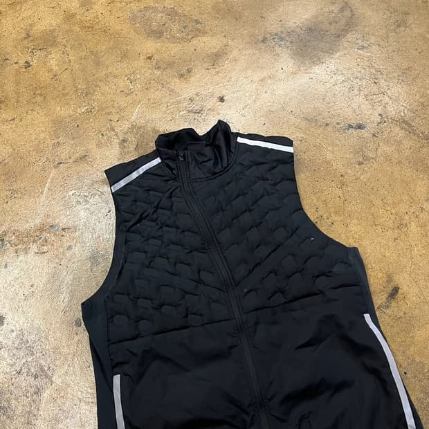 [정품/M] 나이키 블랙 퀼팅 조끼 패딩 베스트 b14