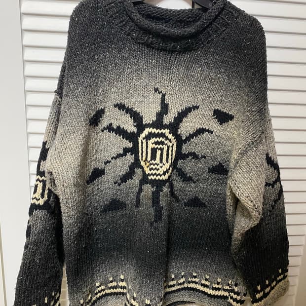 핸드 니트 보헤미안