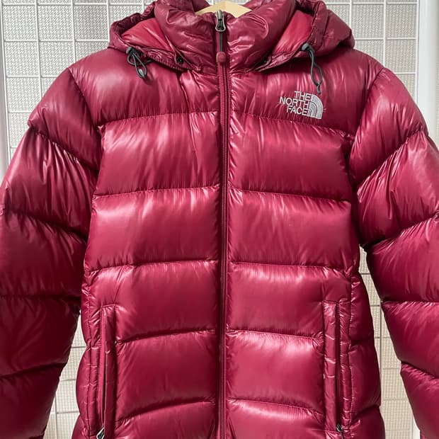 노페 패딩 버건디 700