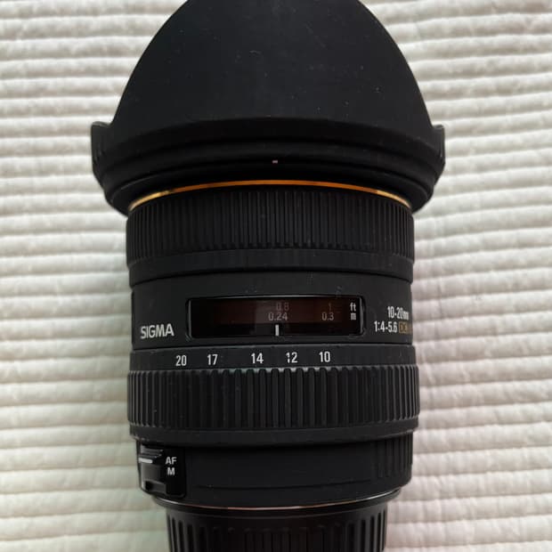 시그마 10-20mm 렌즈 캐논 마운트