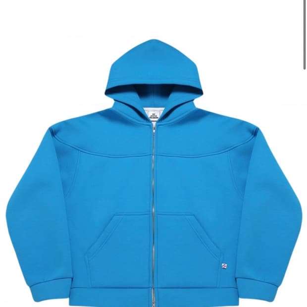 L mjd 엠제이디 뱅어 집업 후디 후드집업 스머프 미개봉 판매