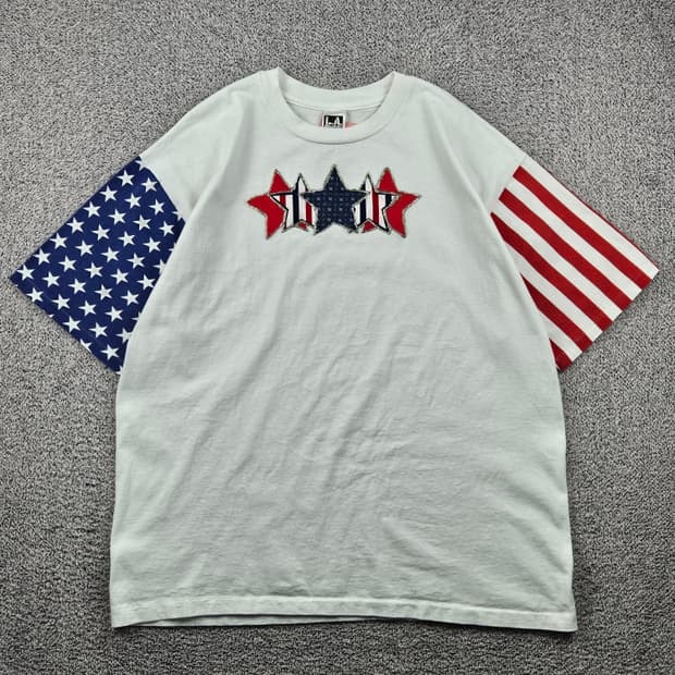 USA 90's LA스포츠웨어 싱글스티치 반팔티셔츠 (2XL)/12584