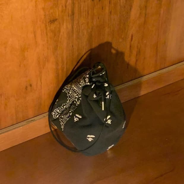 (리메이크 )베이프 반다나 복주머니