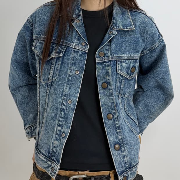 빈티지 데님 자켓