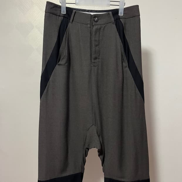 Rick Owens 2011 diagonal line 배기팬츠
