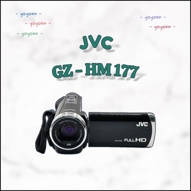 JVC GZ-HM177 빈티지캠코더 [ 꾸미기0 / a급 ]