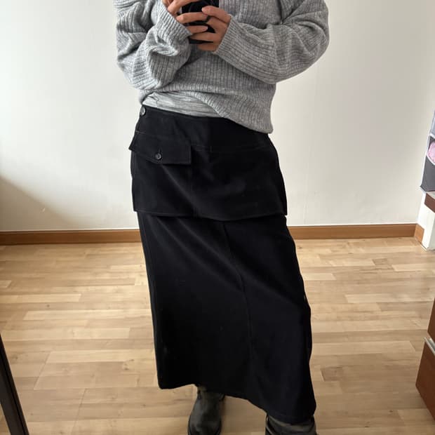 레이어드 스커트