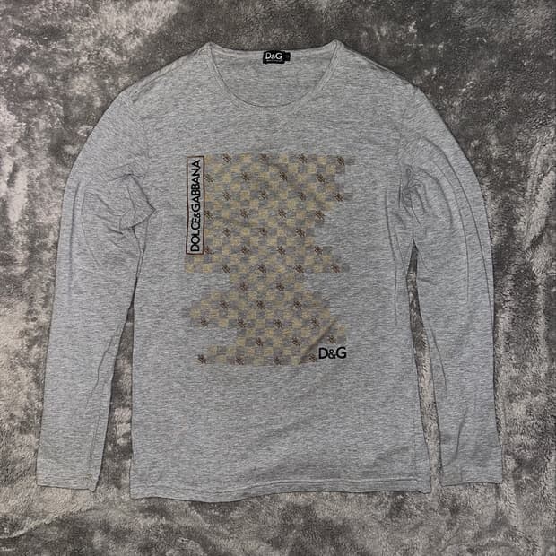 Dolce & Gabbana Logo Long Sleeve Shirt