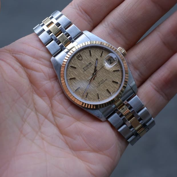 TUDOR PRINCE 74033 /2019년 스탬핑/콤비 모델