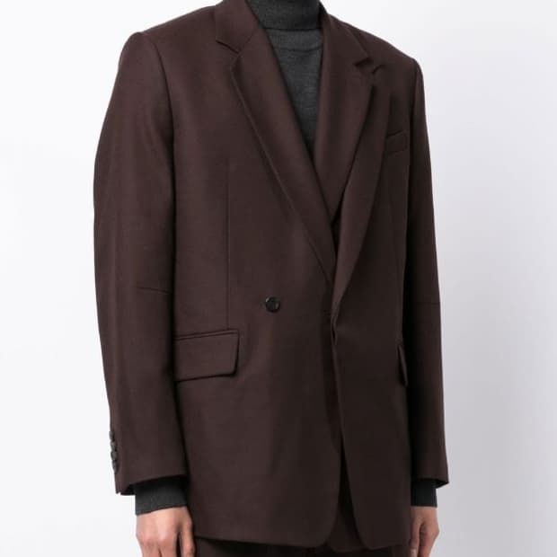 송지오옴므 더블 레이어드 블레이저 자켓 팝니다 우영미 타임옴므 솔리드옴므