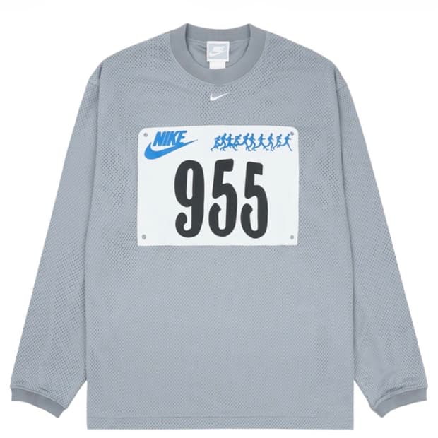 [L] 나이키 x CPFM 롱슬리브 저지 그레이 - US/EU