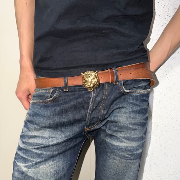 구찌 타이거 벨트