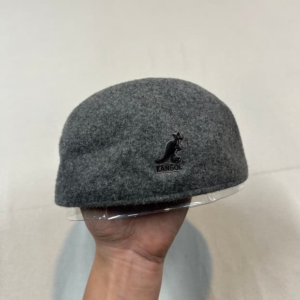 캉골 헌팅캡 모자 울소재 그레이