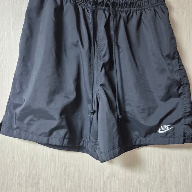 (24년) 나이키 클럽 우븐 플로우 쇼츠 라지 블랙