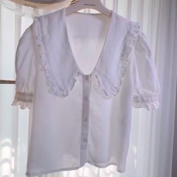 헬더 린넨 세라 블라우스 