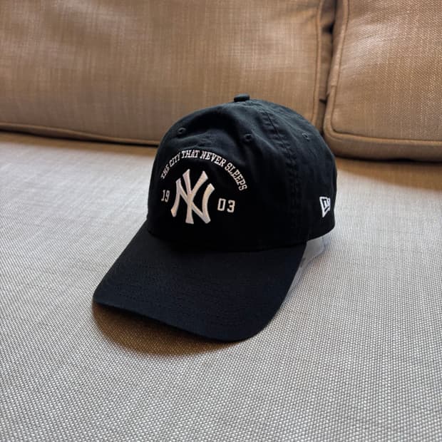 뉴에라 뉴욕 양키스 블랙 볼캡 (남여공용)