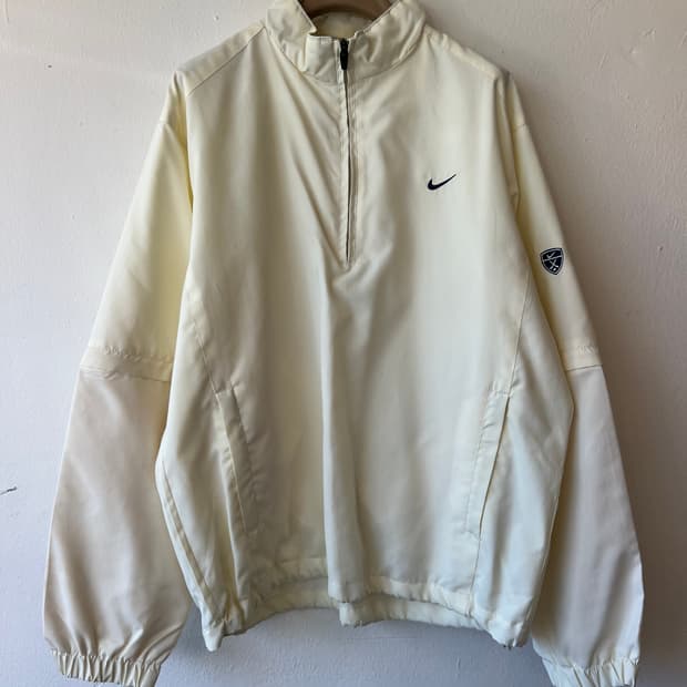 나이키골프 아이보리 바람막이  아노락티셔츠 