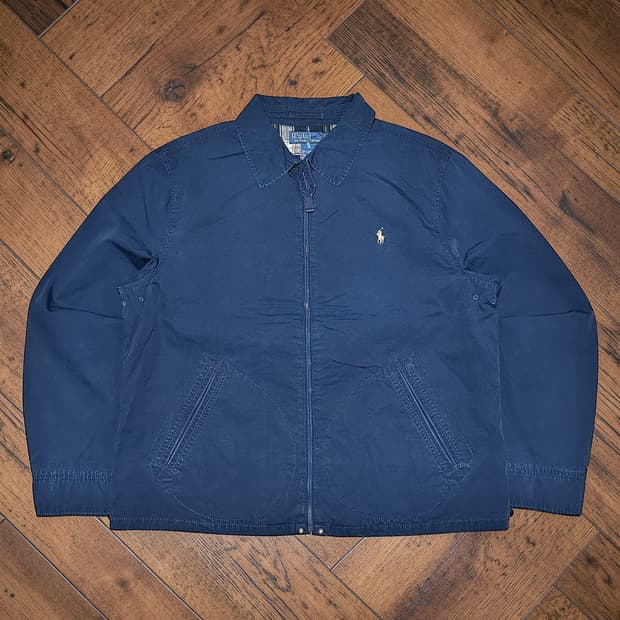 폴로 랄프로렌 네이비 드리즐러 자켓