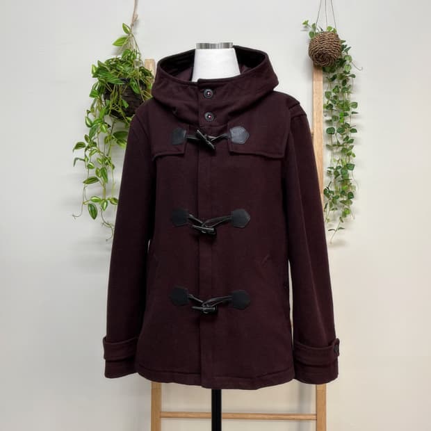 JPN/ 모리걸떡볶이코트 더블코트 브라운떡볶이코트 숏코트 크롭코트