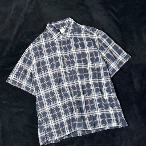 일본빈티지 FIRSTDOWN 반팔 셔츠