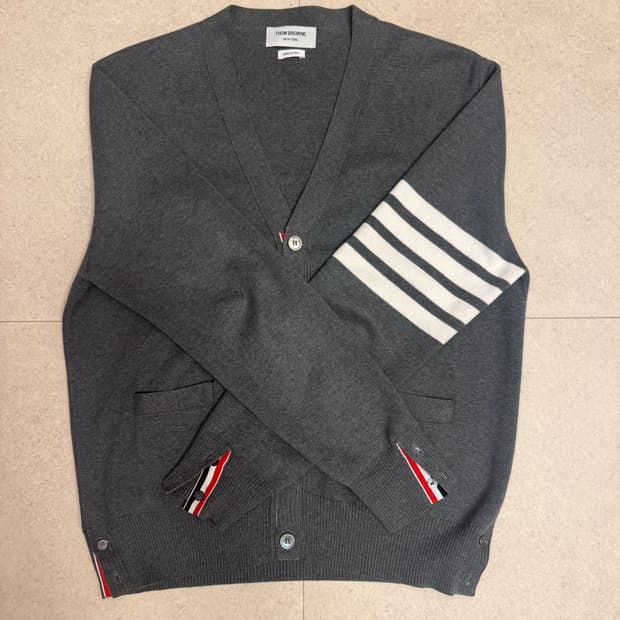 톰브라운 밀라노 스티치 가디건 4