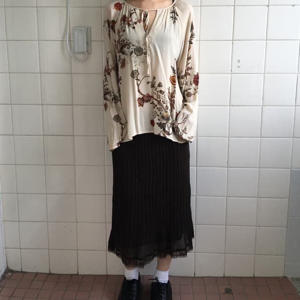 Oriental mood blouse