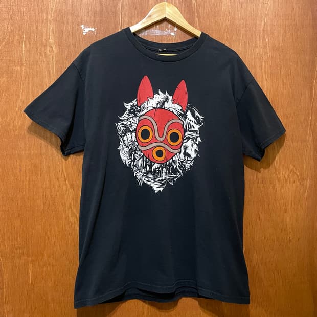 (L) MONONOKE 모노노케 히메 원령공주 프린팅 반팔티