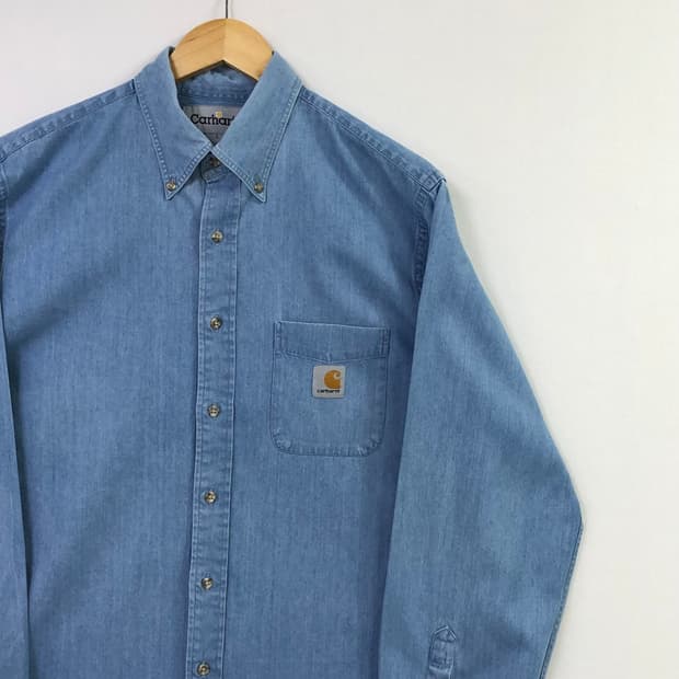 L 칼하트 데님 셔츠