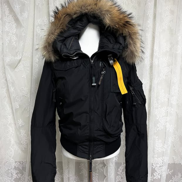 XS) 21FW 파라점퍼스 고비 패딩 점퍼 블랙