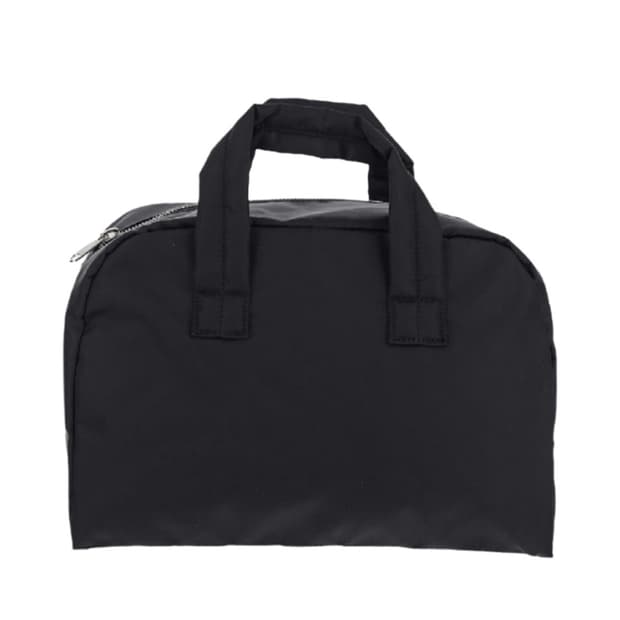 꼼데가르송 나일론 지퍼 토트백 블랙